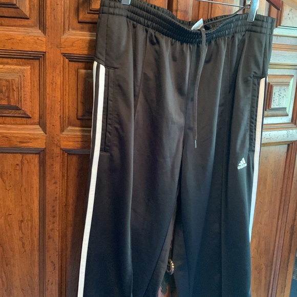 ADIDAS Men’s Black Track Pants Large - Picture 6 of 6